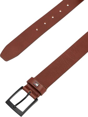 Чоловічий шкіряний ремінь Tommy Hilfiger (120 см, Колір: Когняк)