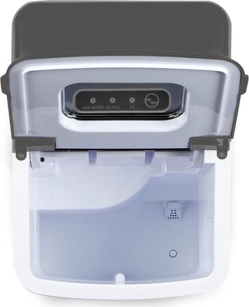 Машина для приготування льоду DOMO DO9253IB - 9 кубиків за 9 хвилин, 12 кг/день, бак 1.8L, з нержавіючої сталі