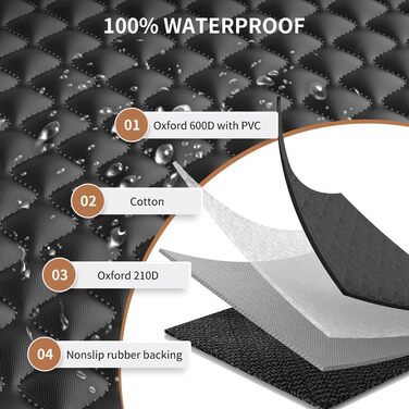 Автоматик для собак у машину, захист заднього сидіння, водовідштовхувальний, протиковзкий, 135x140 см