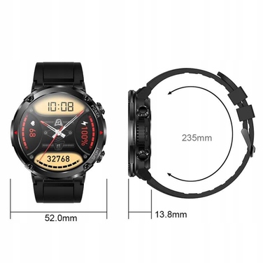 Смарт-годинник SMART-TREND T30 - E96/ SB, чорний