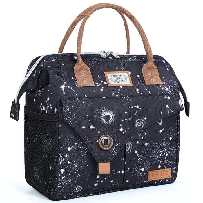 Термосумка Lekesky для жінок: ізольована ланч-бокс (11л, Астрономія)