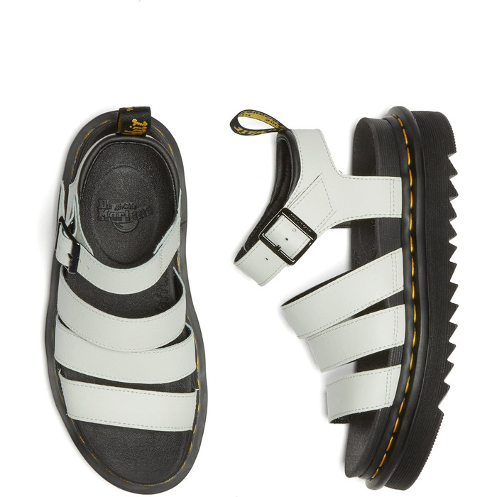 Сандалі Dr. Martens Blaire Smoked Mint (41 EU) - Жіночі шкіряні босоніжки