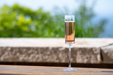 Набір келихів для шампанського Aspen & Birch (6 шт.) - келихи для мімози, 100% без свинцю, 280 мл, ручної роботи