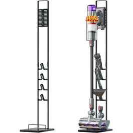 Підставка vhbw для пилососів Dyson V7, V8, V10, V11, V12 Slim, V15 Detect, V15s Submarine - аксесуар для зберігання та зарядки