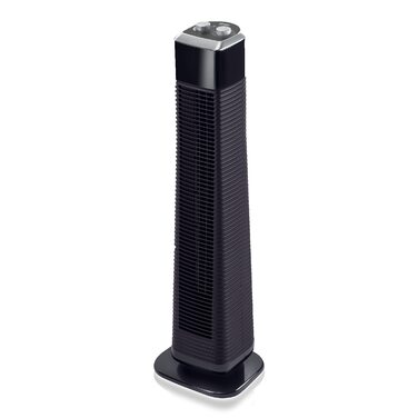 Вентилятор Tower Rowenta VU6140 Classic: Тихий, 3 швидкості, з таймером, чорний