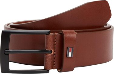Чоловічий шкіряний ремінь Tommy Hilfiger (120 см, Колір: Когняк)