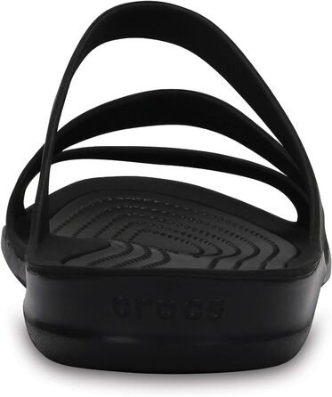 Сандалі Crocs Swiftwater W 203998462 чорні 41-42 EU жіночі шльопанці для пляжу та відпочинку