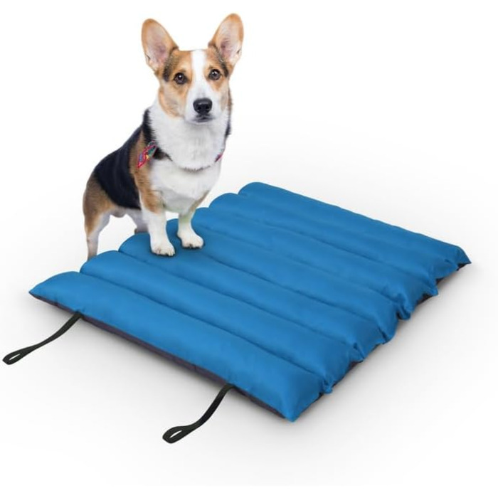 Килимок для собак Bestlivings 85x70 см (Блакитний) - Outdoor, водовідштовхуючий, дихаючий, з м'якою підкладкою, килимок для собак для вулиці, який можна прати