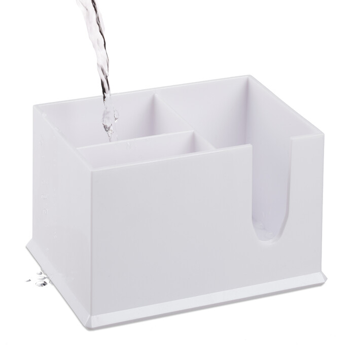 Relaxdays Cotton Swab Storage