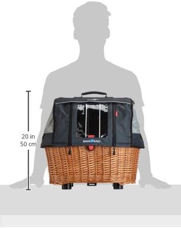 Корзина для собак KlickFix Doggy Basket Plus GTA, бежева, 36 x 52 x 46 см, односпальна