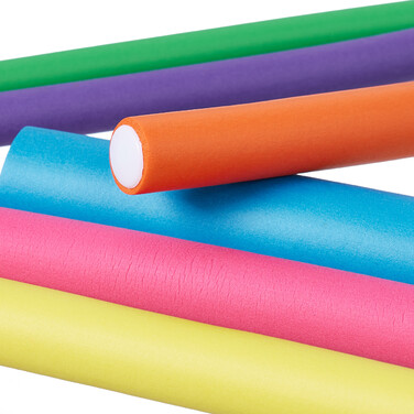 Relaxdays 48-Piece Curl Roller Set with Case