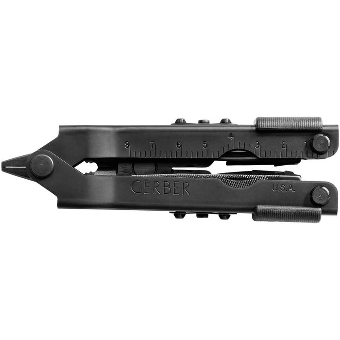 Мультитул Gerber MP600 Full-Size, 14 функцій, чорний, нейлоновий чохол, одноручне відкривання