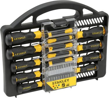 Набір викруток Stanley 34 шт. STHT0-62141, високоякісний інструмент