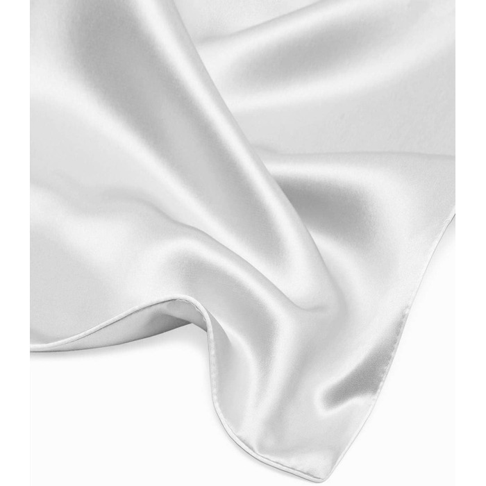 Наволочка inSilk з натурального шовку, біла, 40x80 см, 100% шовк тутового шовкопряда
