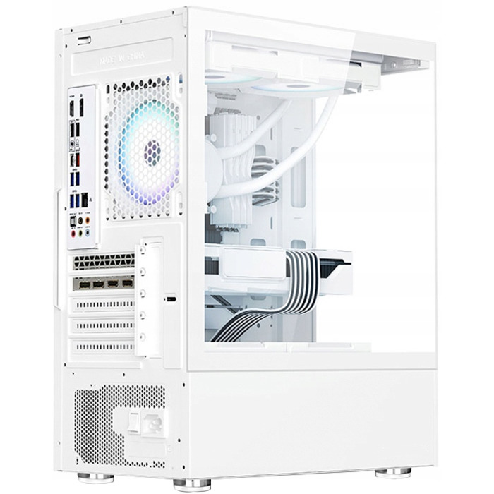 Корпус Cased L-W1113 Midi Tower, білий