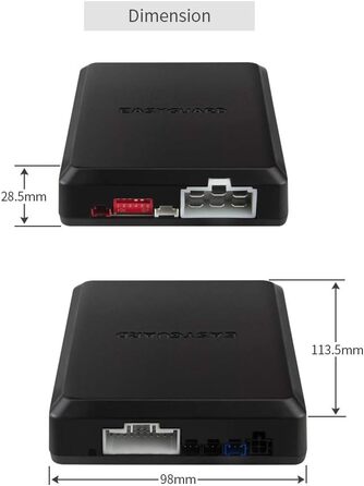 Смарт сигналізація EasyGuard RFID PKE для авто – безключовий доступ, запуск двигуна кнопкою, сенсорна клавіатура, система захисту