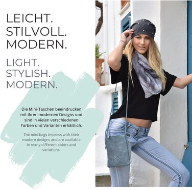 Сумка styleBREAKER Mini зірочка, жіноча сумка-месенджер, плечова сумка, оксамитова, темно-зелена 02012235