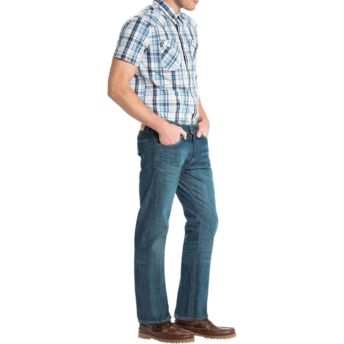 Джинси Levi's 527 Slim Boot Cut чоловічі, 31W/30L, колір Explorer