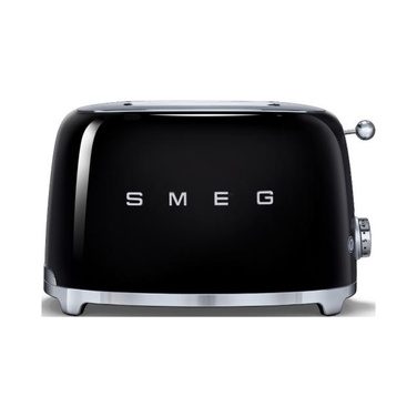 Тостер Smeg TSF01BLEU на 2 скибки, 950 Вт, чорний