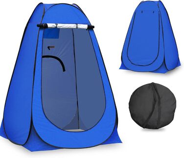CLIPOP Portable Pop-Up Privacy Tent - Outdoor Shower & Changing Tent with UV Protection - Beach, Camping, Fishing - Includes Carry Bag