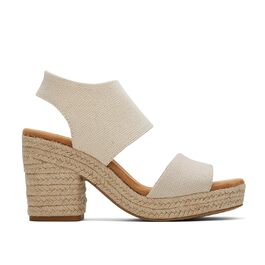 Босоніжки TOMS Majorca на платформі, натуральна шкіра, 42.5 EU