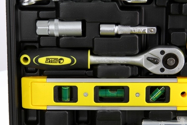 Набір інструментів та ключів 168 предметів у кейсі, біти Torx та Imbus