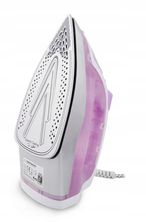 Парова праска Esperanza 2400W, керамічна підошва, система Anti-Drip, рожева
