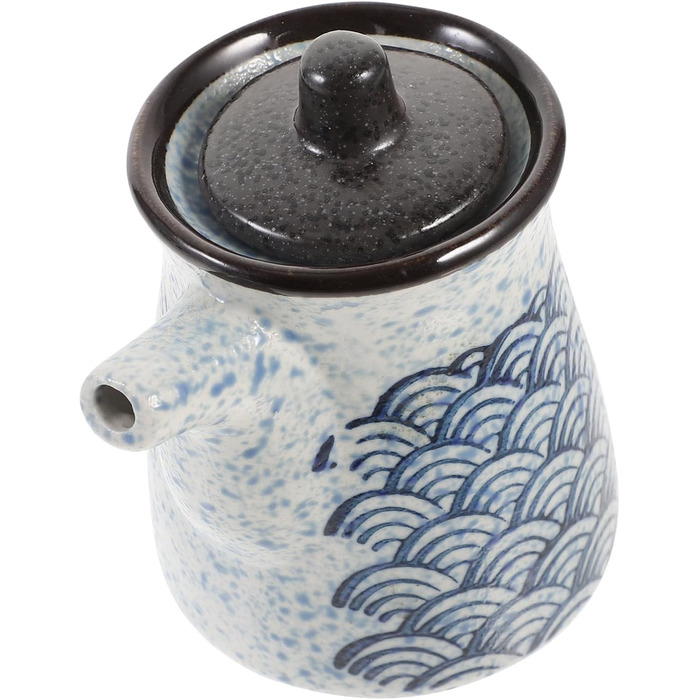 PartyKindom 3St Japanese Oil and Vinegar Pot Mini Sauce Bottles Seasoning Vinegar Bottle Refillable Water Bottles Kitchen Machine Cookware Small Vinegar Jars Japanese Vinegar Dispenser Ceramic