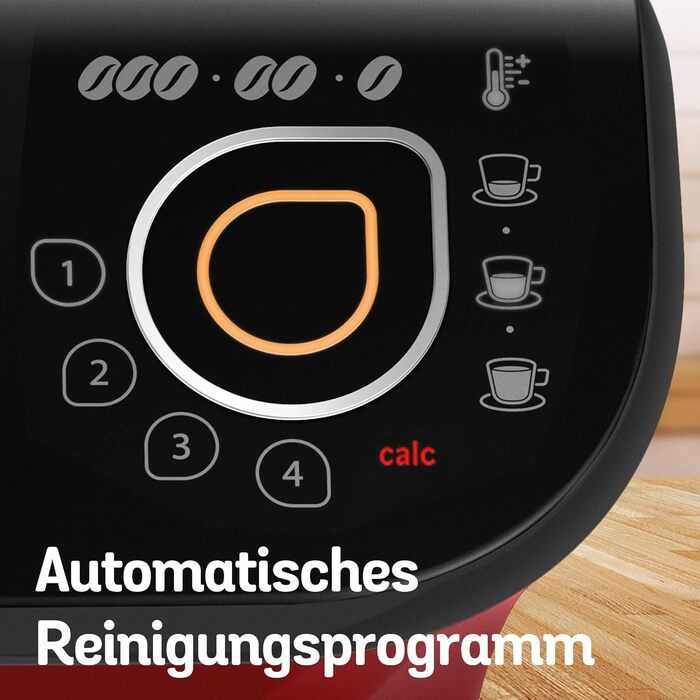 Кавомашина Tassimo My Way 2 TAS6502 з фільтром для води, понад 70 напоїв, персоналізація, великий вибір кави, просте приготування, 1500 Вт (Червона, з фільтром, для одного)