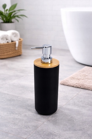 Набір аксесуарів для ванної кімнати (6 предметів): кошик, йоржик для туалету, підставка для зубних щіток та стакан