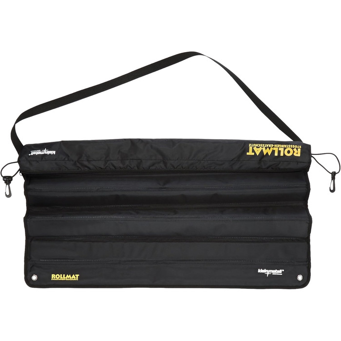 Захист вантажного простору Kleinmetall RollMat Standard: килимок для захисту бампера та захист краю завантаження, чорний