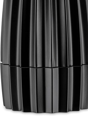 Млин для солі, перцю та спецій Alessi WAL03 B, литий алюміній, чорний, 7,5x7,5x14,2 см
