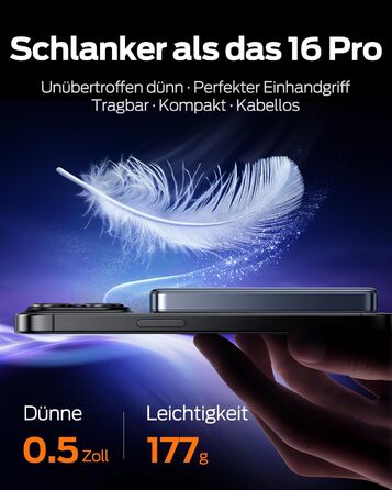 Power Bank MOVESPEED MagSafe 10000mAh Graphite Gray - Бездротовий зарядний пристрій для iPhone