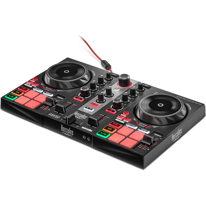 DJ контролер Hercules DJControl Inpulse 200 MK2 – ідеальний для навчання міксування