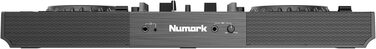 Numark Mixstream Pro Go: Портативний DJ-контролер з акумулятором, мікшер з розділенням STEM, динамік, Wi-Fi, сенсорний екран, сумісний з Serato DJ