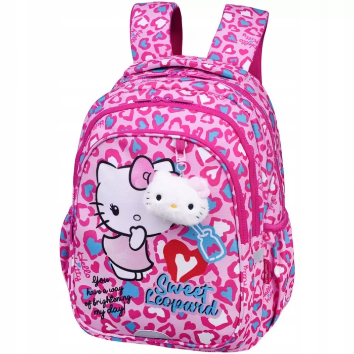 Шкільний багатокамерний рюкзак Hello Kitty CoolPack, рожевий, багатоколірний