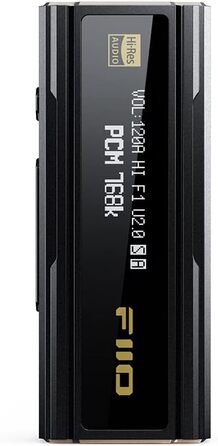 Портативний ЦАП та підсилювач навушників FiiO KA5 з OLED-дисплеєм (3,5 мм та 4,4 мм баланс)