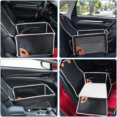 Автокрісло для собак - комфортне та дихаюче, для маленьких та середніх порід