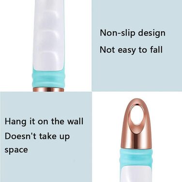 EdirFtra Electric Body Scrub Brush - Rechargeable Silicone Exfoliating Shower Brush for Body & Back - USB