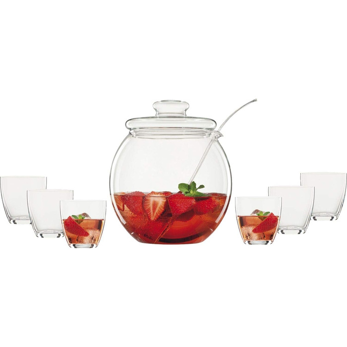 BOHEMIA CRYSTAL »Libera« Bowl Set - Glass
