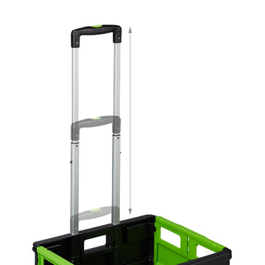 Relaxdays Folding Shopping Trolley