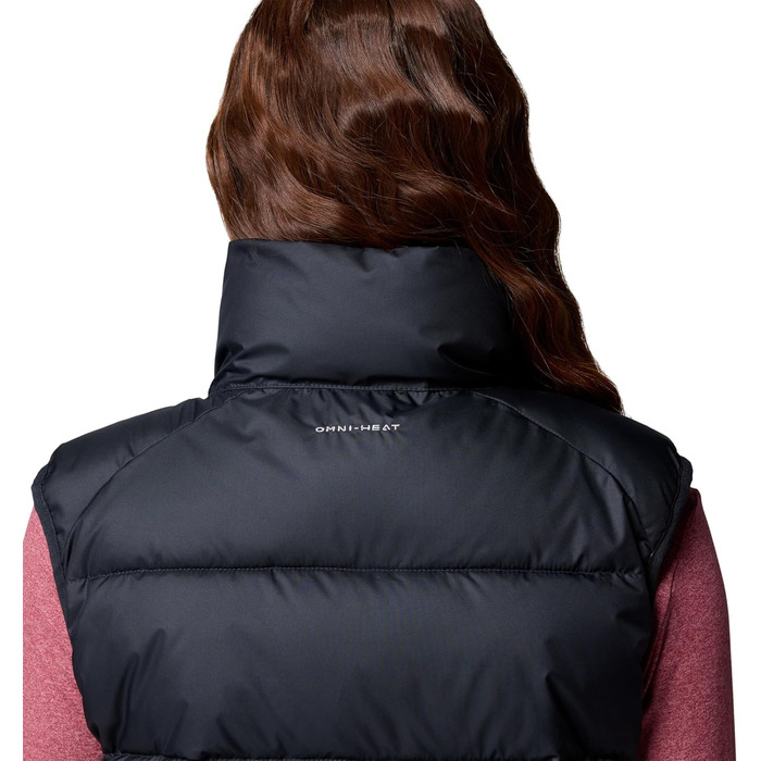 Жіноча жилетка Columbia Pike Lake 3, пухова жилетка-утеплювач, чорний колір, 1 шт.