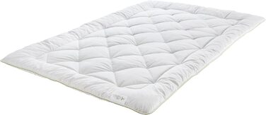 Badenia Trendline Eco Down Alternative Comforter Camel Duo 135 x 200 cm, white, Öko-Tex Certified, produced according to German quality standard 135 x 200 Duo Winter Blanket