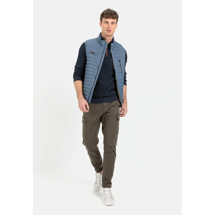 Жилет чоловічий Camel Active легкий, степний, з переробленого поліаміду, синій