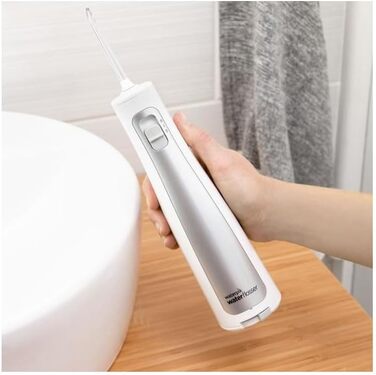 Waterpik Cordless Freedom Waterflosser: бездротовий ірigator для порожнини рота, білий (WF-03EU010)