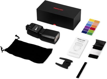 Спалахувач PHOTOOLEX Blitz Speedlite для Canon, Nikon, Sony, Panasonic, Olympus, Pentax, Fujifilm, Sigma, Minolta та інші DSLR/Digital/Film SLR камери з роз'ємом Hot-Schuh