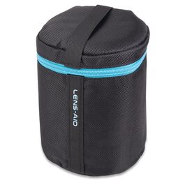 Чохол для об'єктива LENS-AID: захисна сумка з блискавкою та ремінною пряжкою