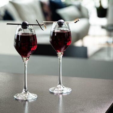 Набір келихів для шампанського Krosno Champagnergläser Set (6 шт.) 210 мл, Splendour, скло без свинцю, елегантний дизайн, для шампанського, просекко, святкові події