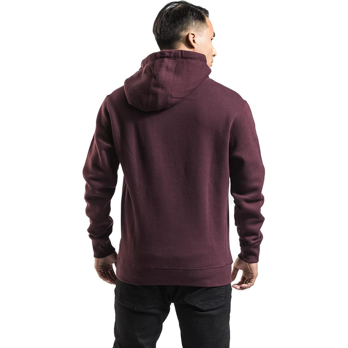 Світшот Lonsdale London Thurning для чоловіків Бордовий, Базовий, Casual, Streetwear