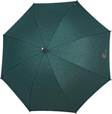 Perletti Green Eco-Friendly Women's Umbrella - Large Automatic Rain Umbrella with Recycled Materials & Floral Design (102cm Diameter)